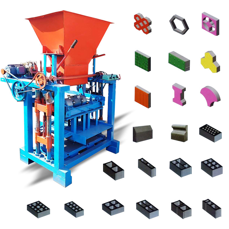 Good Price Diesel Engine Concrete Cement Block Making Machine Price Automatic Hollow Clay Brick Making Machinery