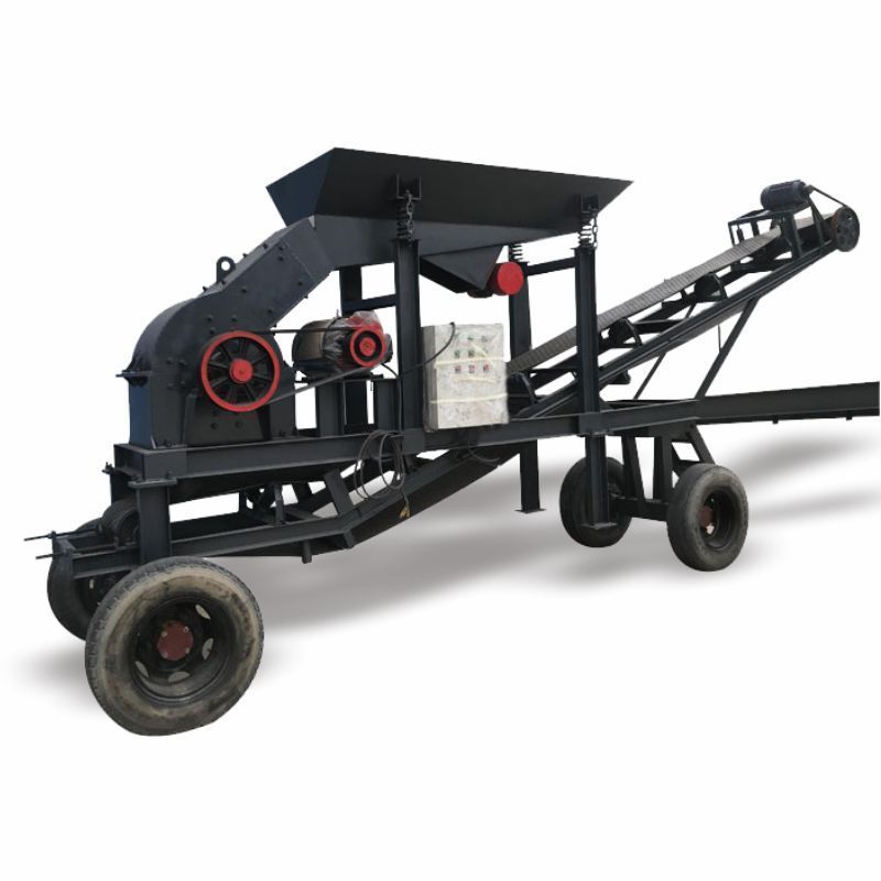 Small portable mobile stone crusher diesel engine jaw crusher with screen good price 150x250 mobile jaw crusher