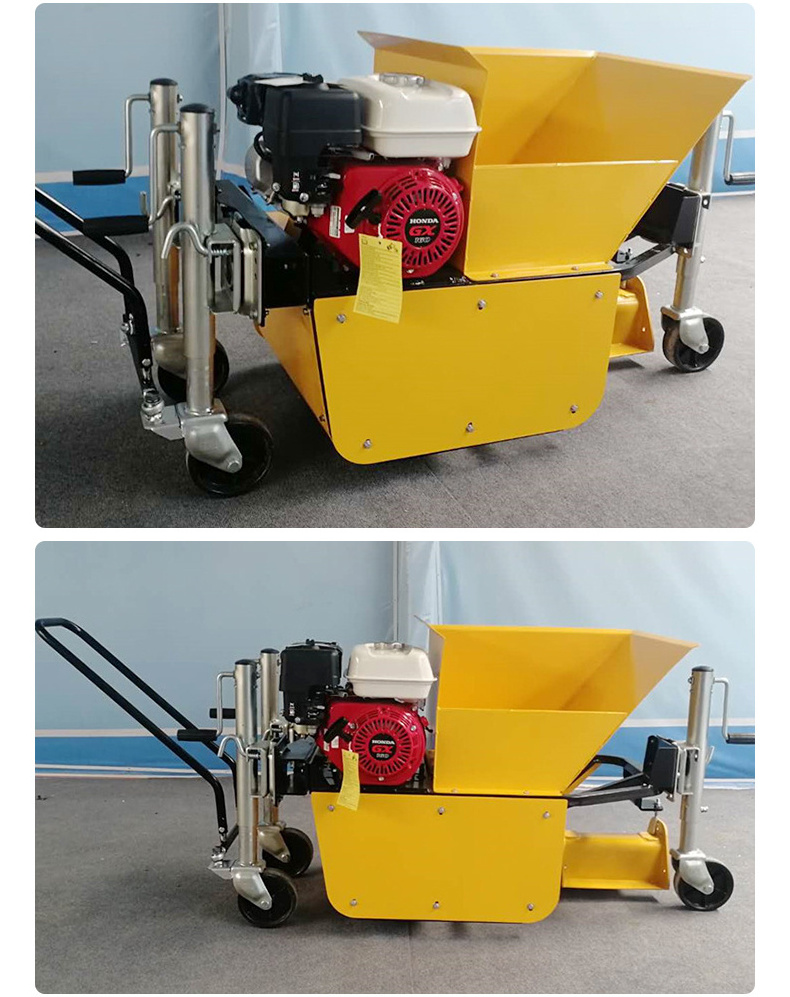 Road Construction Concrete Curb Kerb And Gutter Machine / Road Curb Making Machine