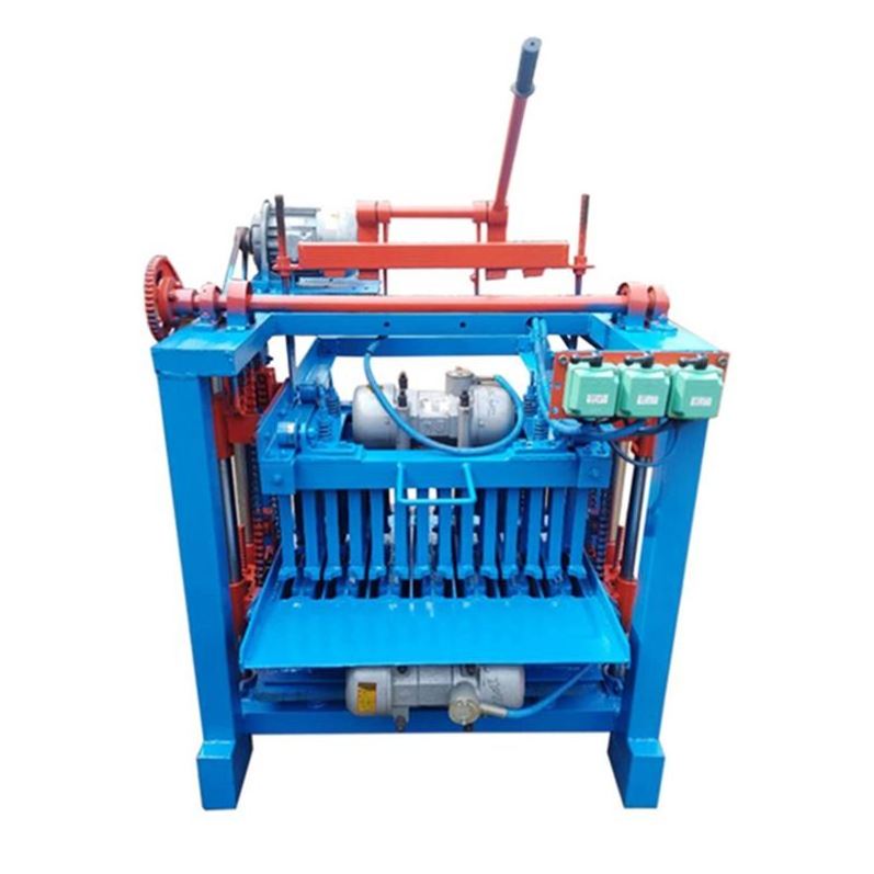 Hot Sale Small Scale Widely Used Manual Laying Block Concrete Hollow Solid Paver Brick Making Machine China Block Making Machine