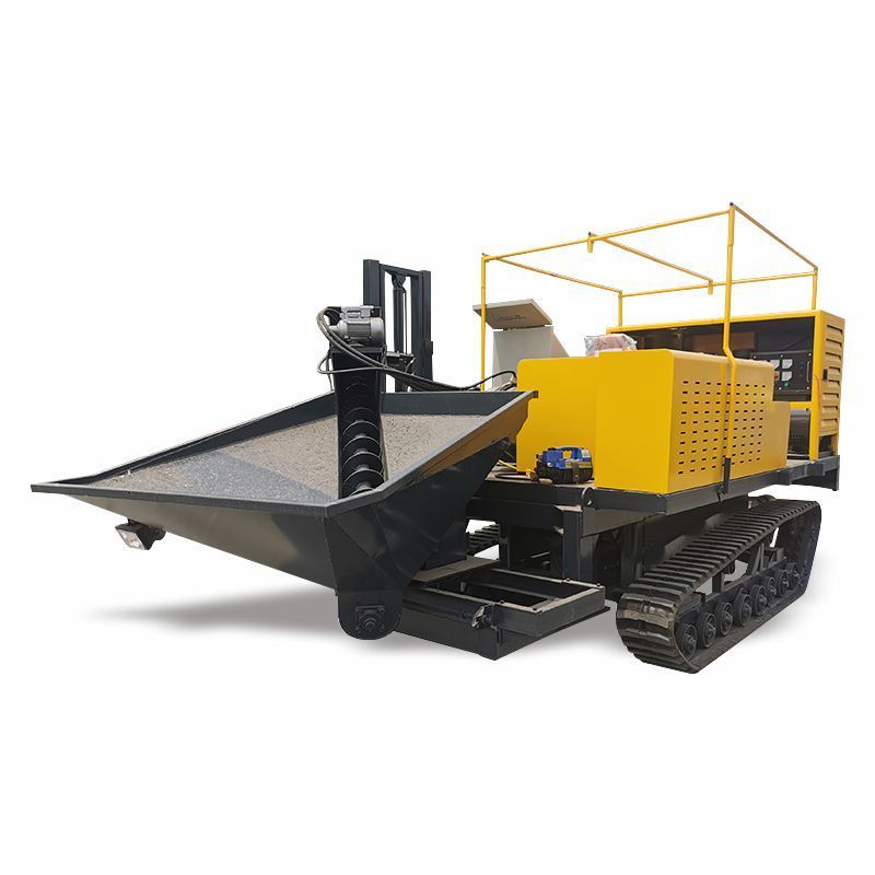 Road edge stone masonry machine trench forming machine water canal landscape concrete curb machine