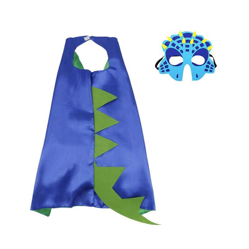 Halloween Costumes Dinosaur Cosplay Cape With Mask Capes Birthday Party Costumes For Kid