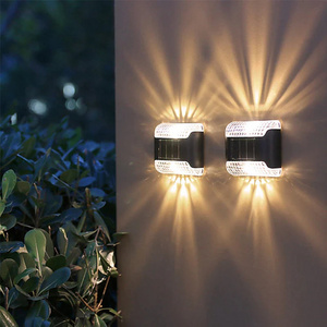 Modern IP65 Waterproof Garden Decoration Light Up Your Outdoor Space Instantly Solar Wall Light Led Up Down Wall Light