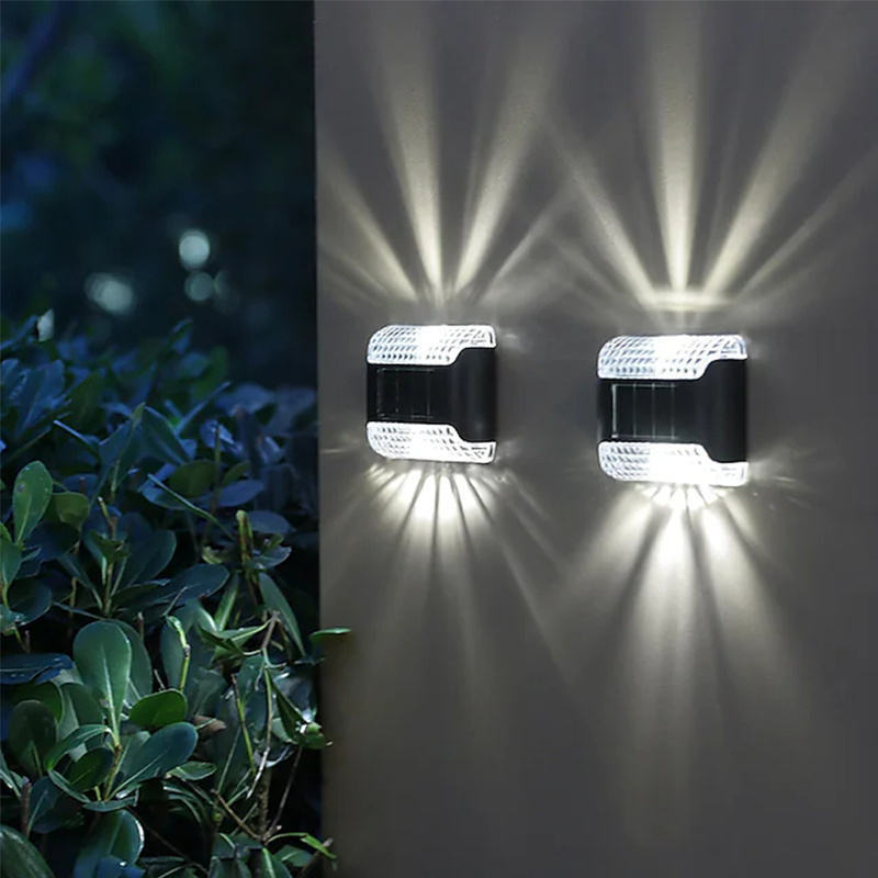 Modern IP65 Waterproof Garden Decoration Light Up Your Outdoor Space Instantly Solar Wall Light Led Up Down Wall Light