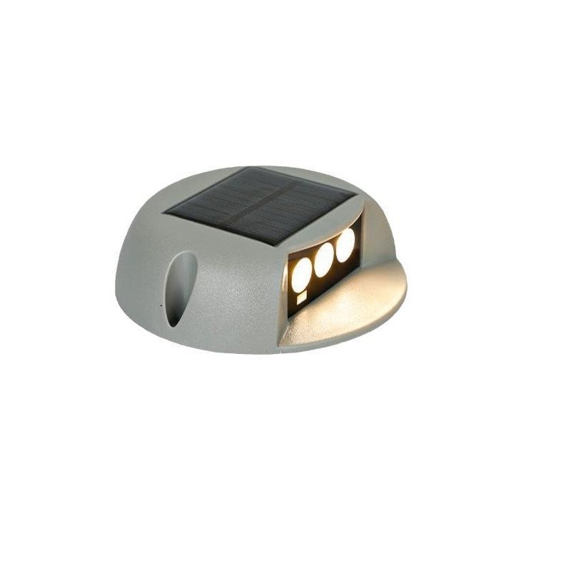 Solar Energy Surface Mounted Corner Light Bridge Deck Plank Waterproof Walkway Light LED Footlight