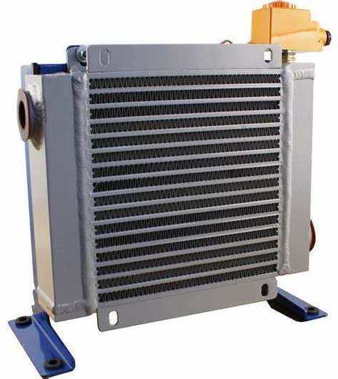 High quality aluminum fin oil heat cooler OEM manufacturers aluminum hydraulic oil air cooler