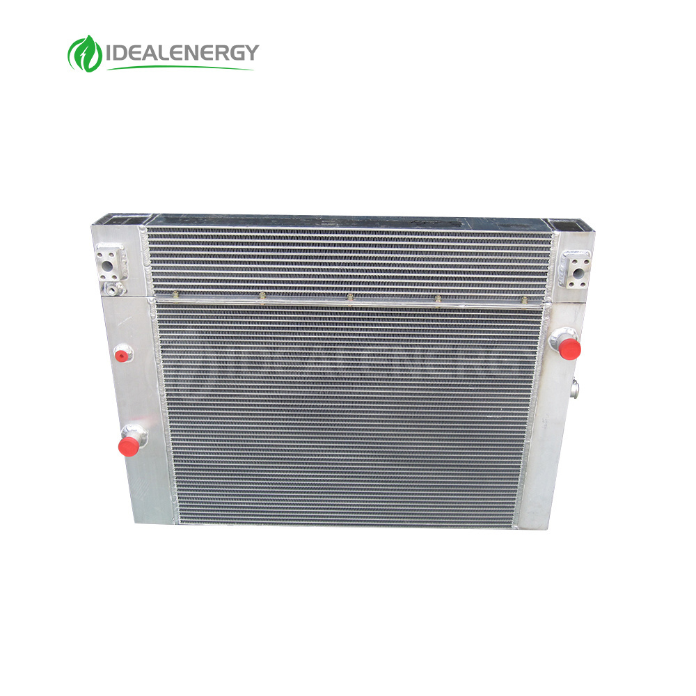 aluminum brazed plate bar fin water air dryer radiator heat exchanger autos car hydraulic oil compressor cooler core intercooler