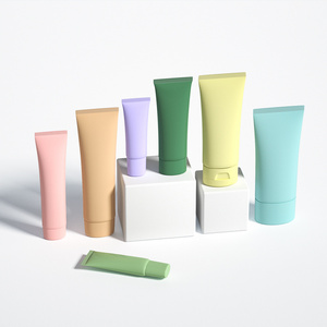 Colorful Lotion Squeeze Tube Hand Cream Packaging Cosmetic Plastic Soft Tube for Shampoo Facial Cleanser