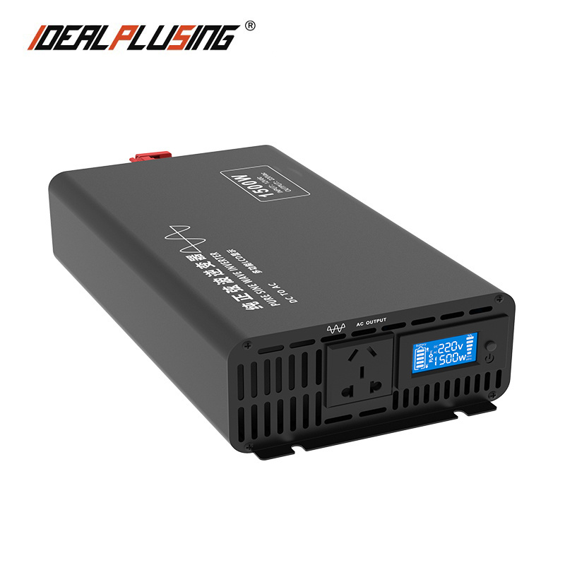 Pure Sine wave 12V 24VDc To 120V 220V Ac Battery Charger 300W 600W 1000W 1500W Solar Power electric car inverter Inverte