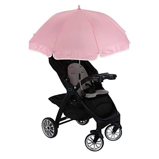 Outdoor Auto Open Clamp-On Shade Clip Umbrella For Baby Stroller portable compact chair umbrella