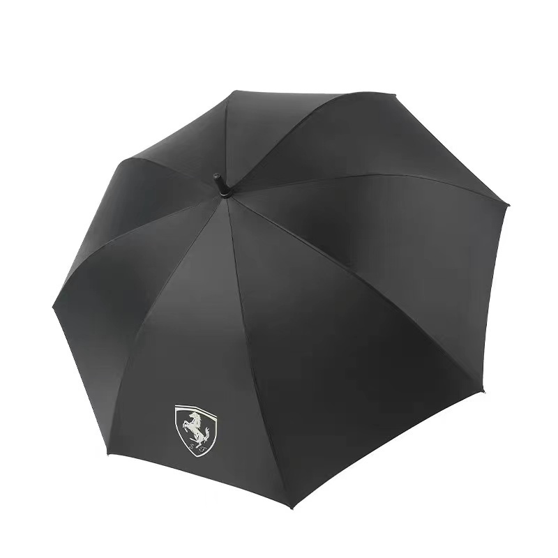 2021 Windproof Fiberglass Large Business Golf Umbrella Car Brand Logo Advertising Luxury Umbrella