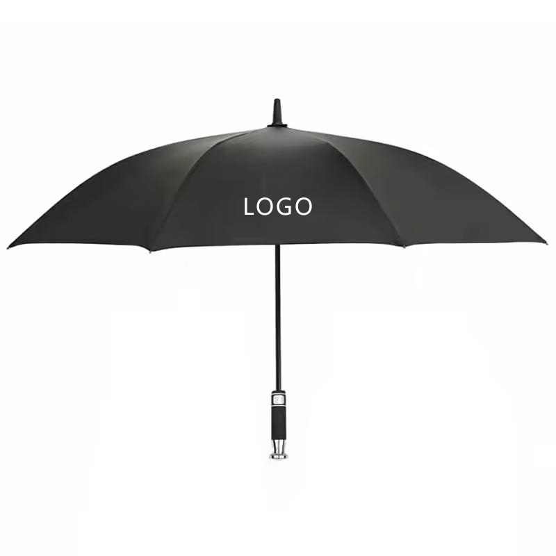 2023 Windproof Fiberglass Large Business Golf Umbrella Car Brand Logo Advertising Umbrella