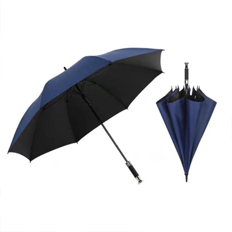 2023 Windproof Fiberglass Large Business Golf Umbrella Car Brand Logo Advertising Umbrella