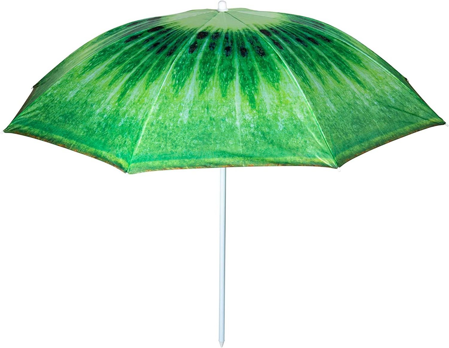 IdealRain Wholesale outdoor cheap fruit beach umbrella Summer Kiwi, 71 x 62 inches Green Fruit Beach/Patio Umbrella