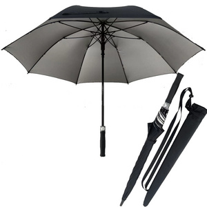 Hot Selling Big Size High Quality Sliver Coated Color Coated Sun-protection Windproof Sport Umbrella Golf Umbrella