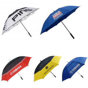 30 inch high quality promotional golf umbrella  double layer big size air vented golf umbrella