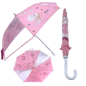 Lovely Little Mermaid Umbrella for kids design customised cartoon children's cheap kids umbrella