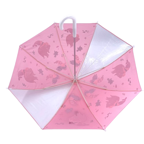 Lovely Little Mermaid Umbrella for kids design customised cartoon children's cheap kids umbrella