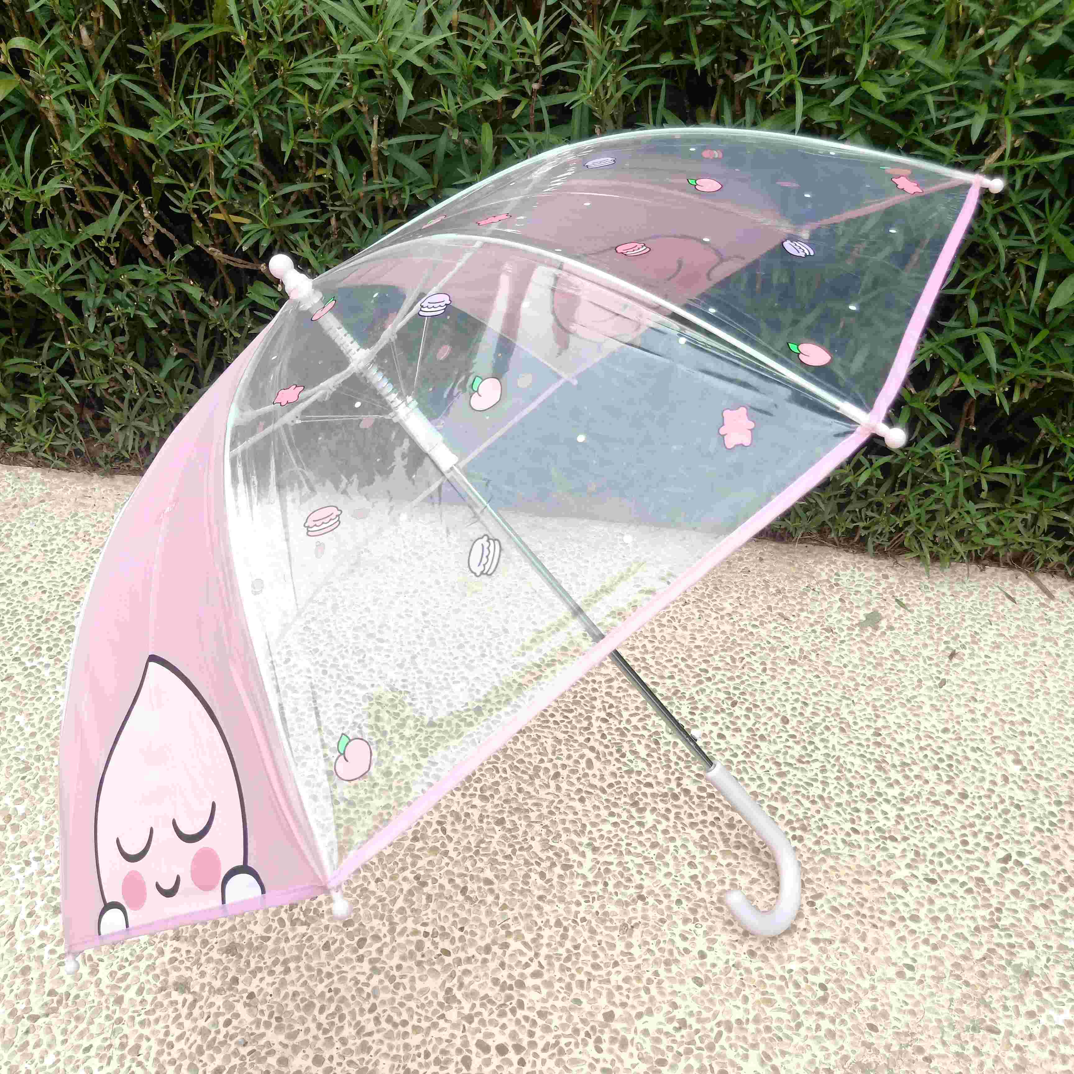 China Manufacturer  Promotion Cartoon Kid Cute Waterproof Child POE EVA Umbrella