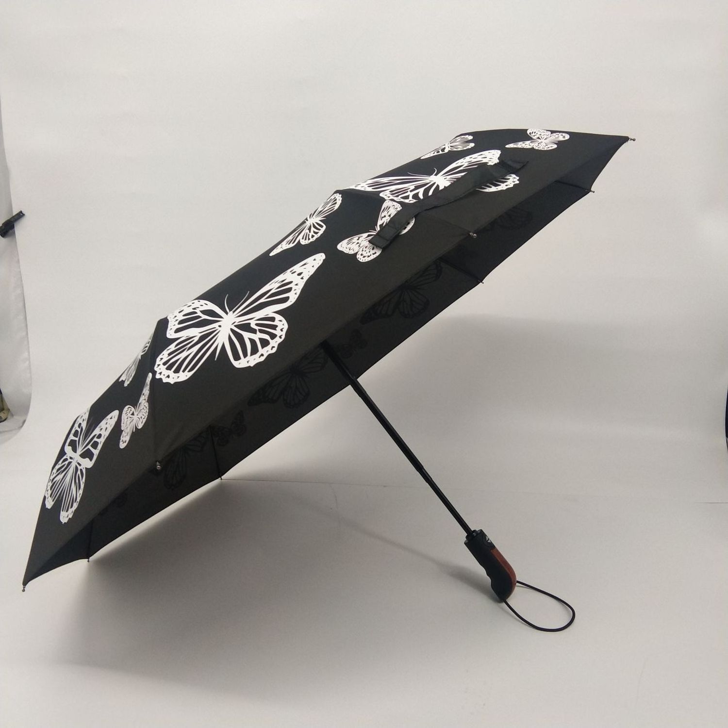 Color change design automatic folding umbrella Sun 21 Inches 8 Ribs Umbrella Christmas Gifts Sunshade Rain Umbrella