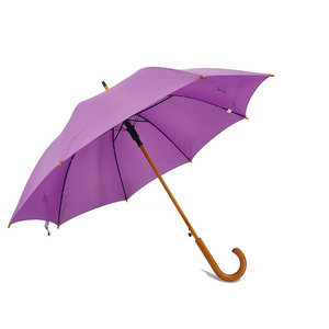 That Covers Your Body Full Color VIOLET Printing Design Golf Umbrella Waterproof Coating Straight Storm Umbrella With Waterproof