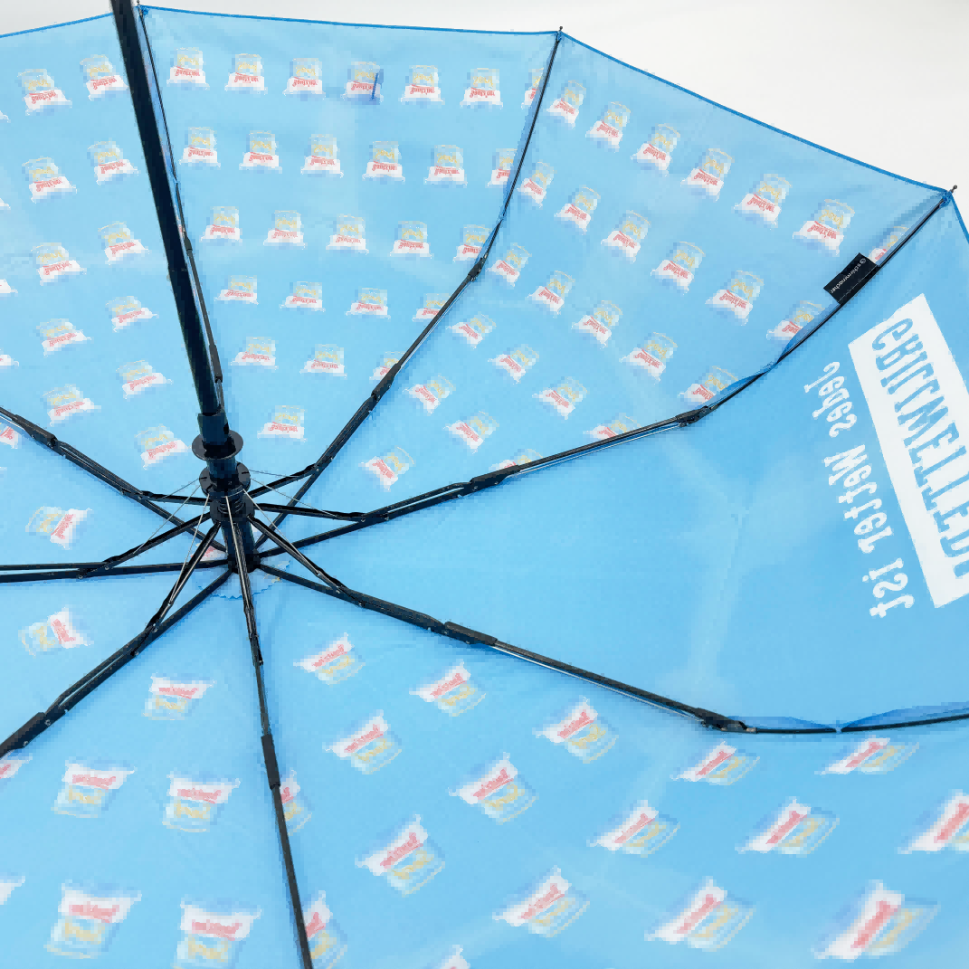 3 Fold Umbrella Auto open and Manuel close 21inch digital printing Waterproof and Windproof Customized Logo Printing