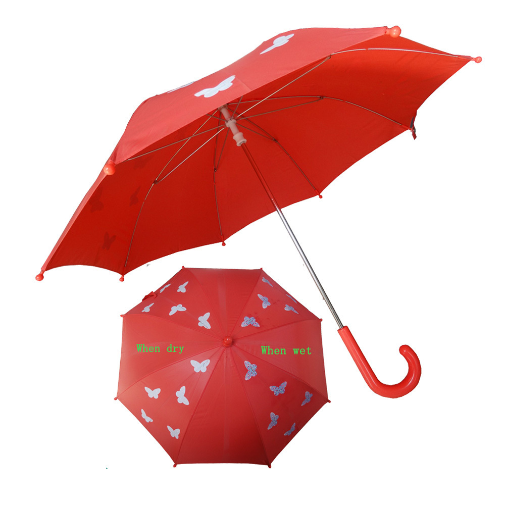 Butterfly magic color changing umbrella for kids children