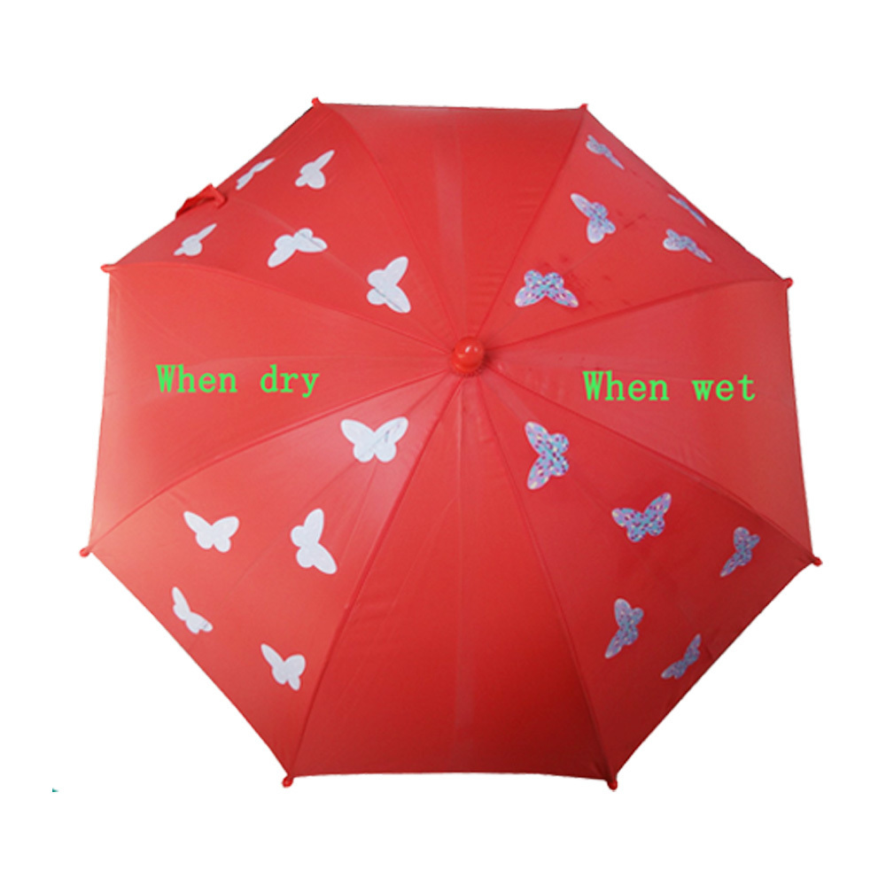 Butterfly magic color changing umbrella for kids children