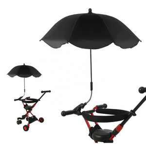 2021 Adjustable Baby Stroller Umbrellas for Sun and Rain umbrellas