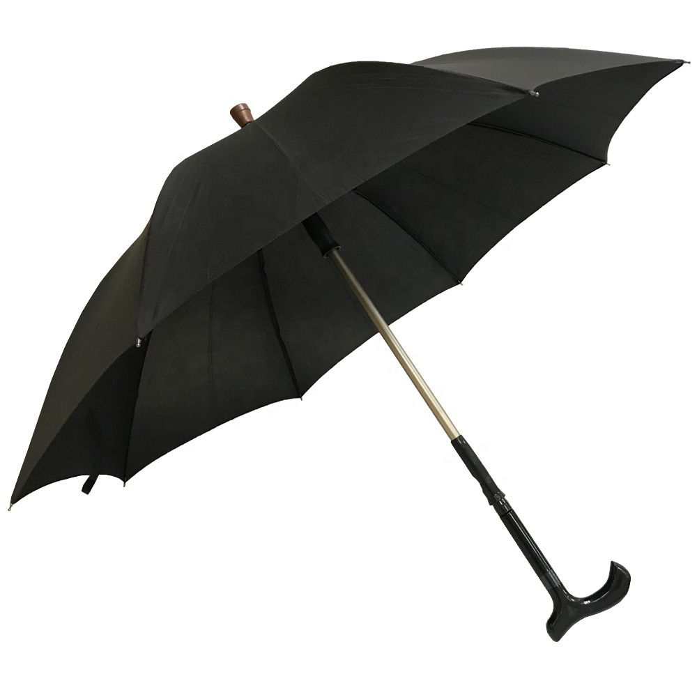 High Quality Cane And Stick Crutch Umbrella For Grandpa Grandma Old Man