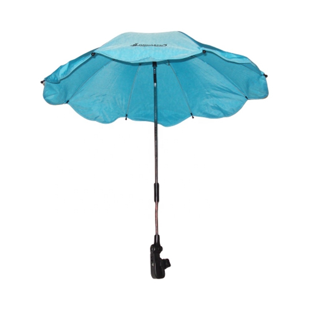 38cm baby stroller umbrella with clip handle portable compact chair umbrella