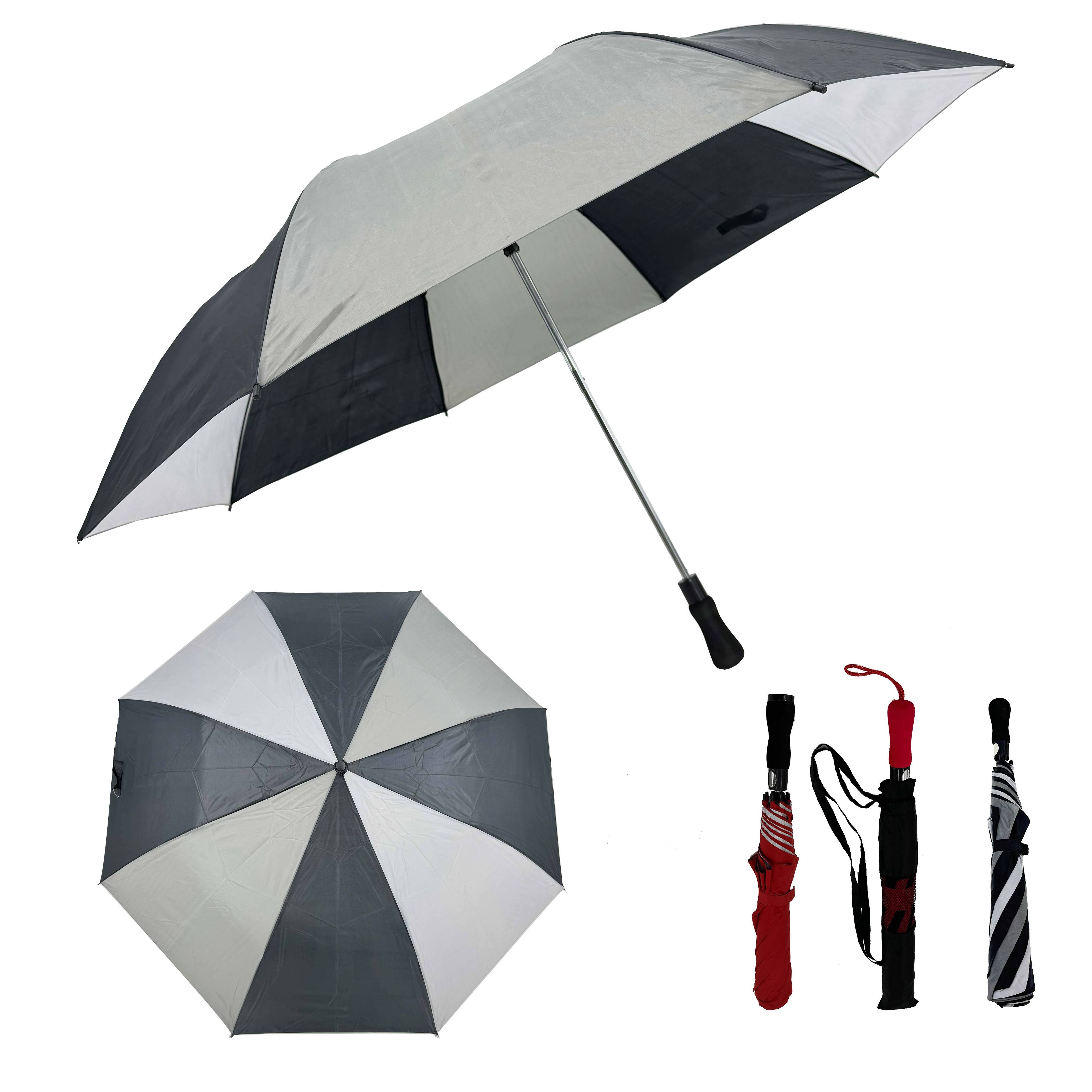 Automatic Umbrella Foldable Luxury Gift Umbrella 2Fold Golf Personalised Umbrella