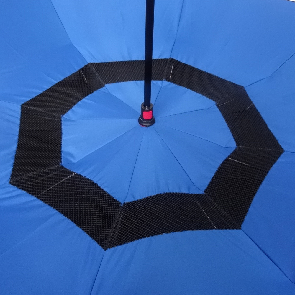 2021 Auto Open Paraguas Parapluie Sombrillas Double Layer Inverted Car Reverse Umbrella with C-Shaped Handle