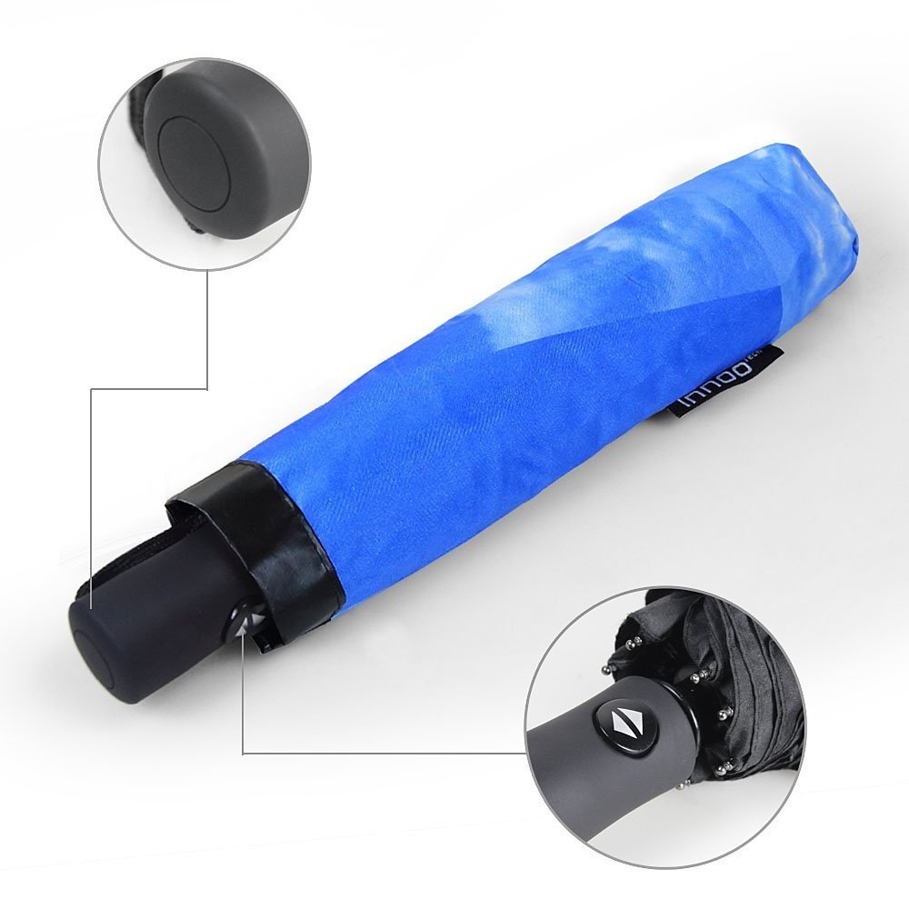 Compact Size Sun Protection Full Automatic Folding Umbrella