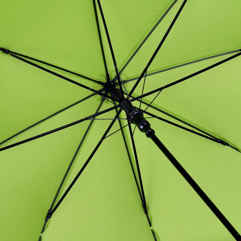 eco friendly recycle RPET umbrella green color Auto Open Straight Golf Umbrella Sale Outdoor Wind Proof Umbrella