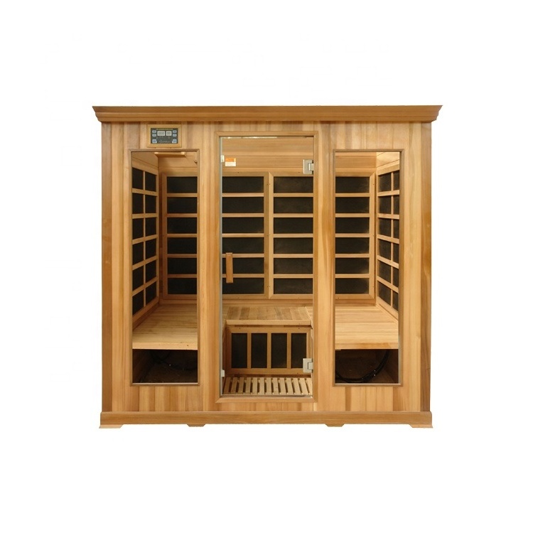 High quality high tech health 4 person far infrared sauna room