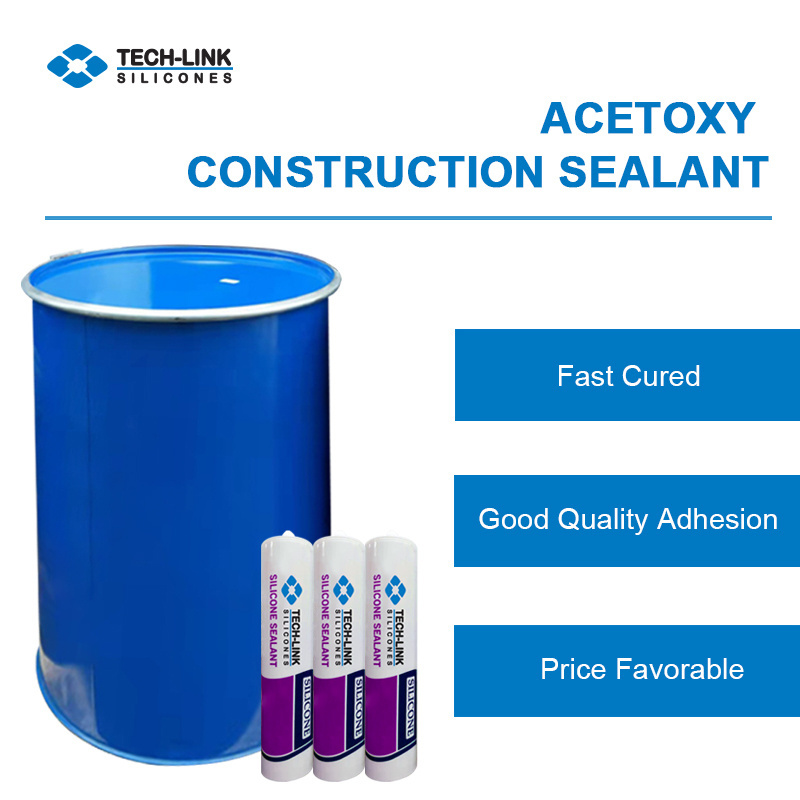 Oem Customized High Quality Construction Glue Urethane Adhesive Caulking Acetoxy Construction Sealant