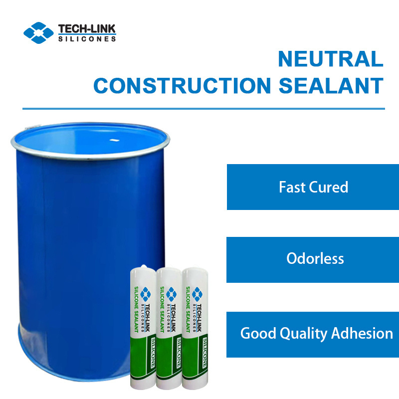 Wholesale Industrial Grade Weather-resistant Neutral Single Component Silicone Adhesive 300ml Construction Sealant For Roof