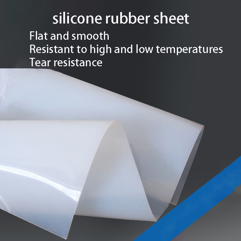 High Temperature Resistant Soft High Elastic Silicone Sheet Roll Silicone Sheet 0.1mm 0.5mm Silicone Sheet For Heat Press