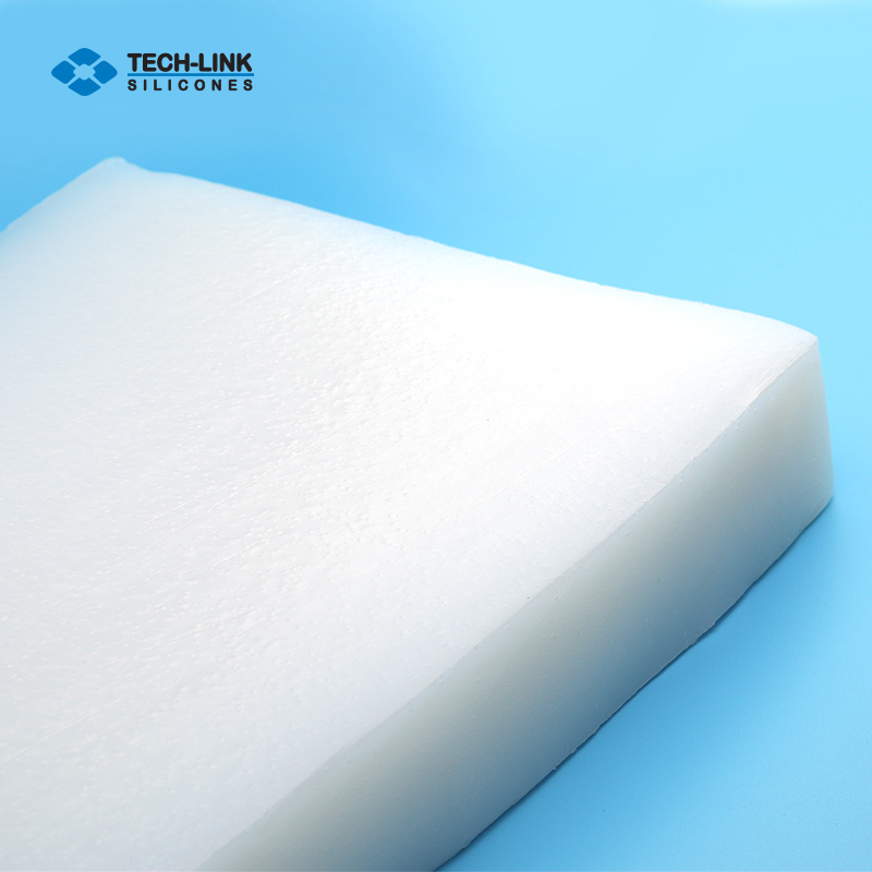 High Transparent  Medical Grade HTV Silicone Rubber Cured By Platinum Catalyst Making Extrusion And Molding Parts