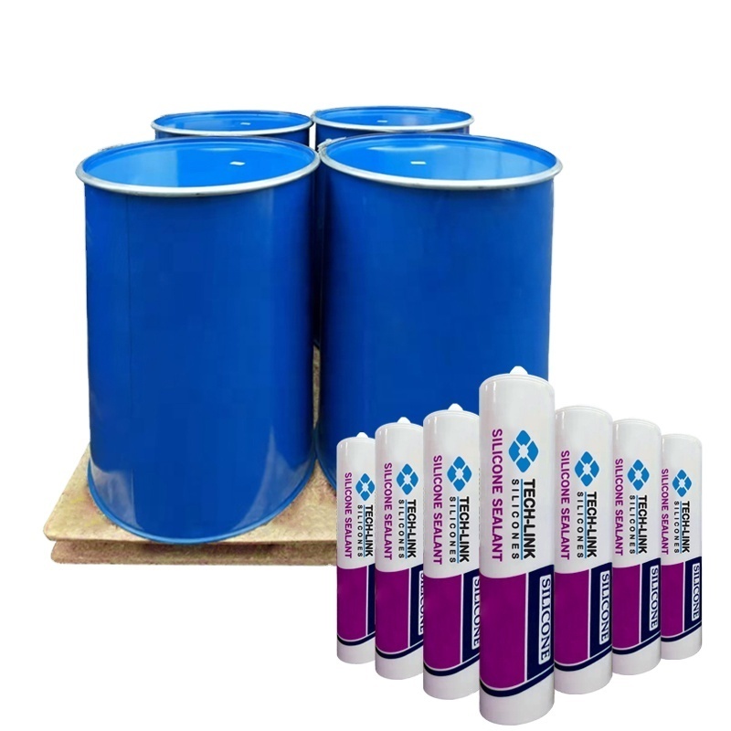 Techlink Component General Purpose Acetoxy Sealant  Construction Silicone Sealant For Glue Marble To Metal