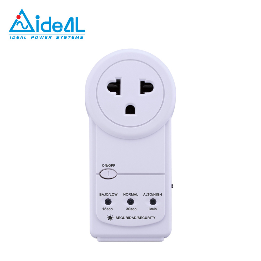 EURO-US socket voltage protector with high/low voltage surge protection 220V