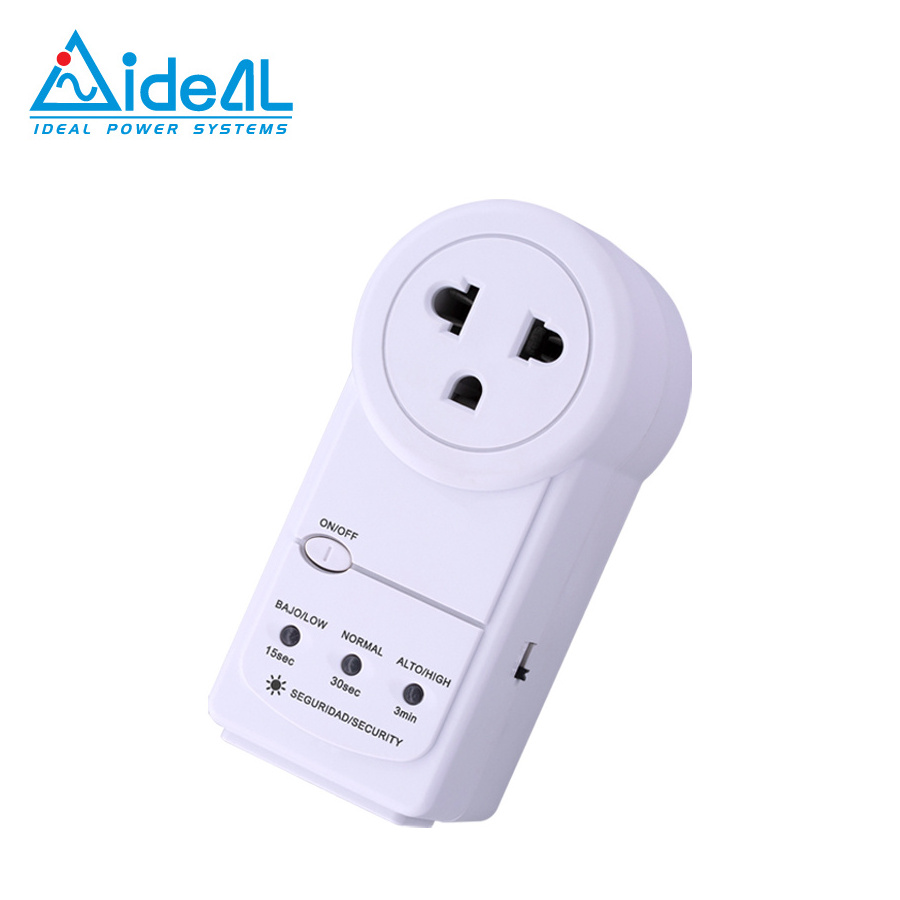 EURO-US socket voltage protector with high/low voltage surge protection 220V