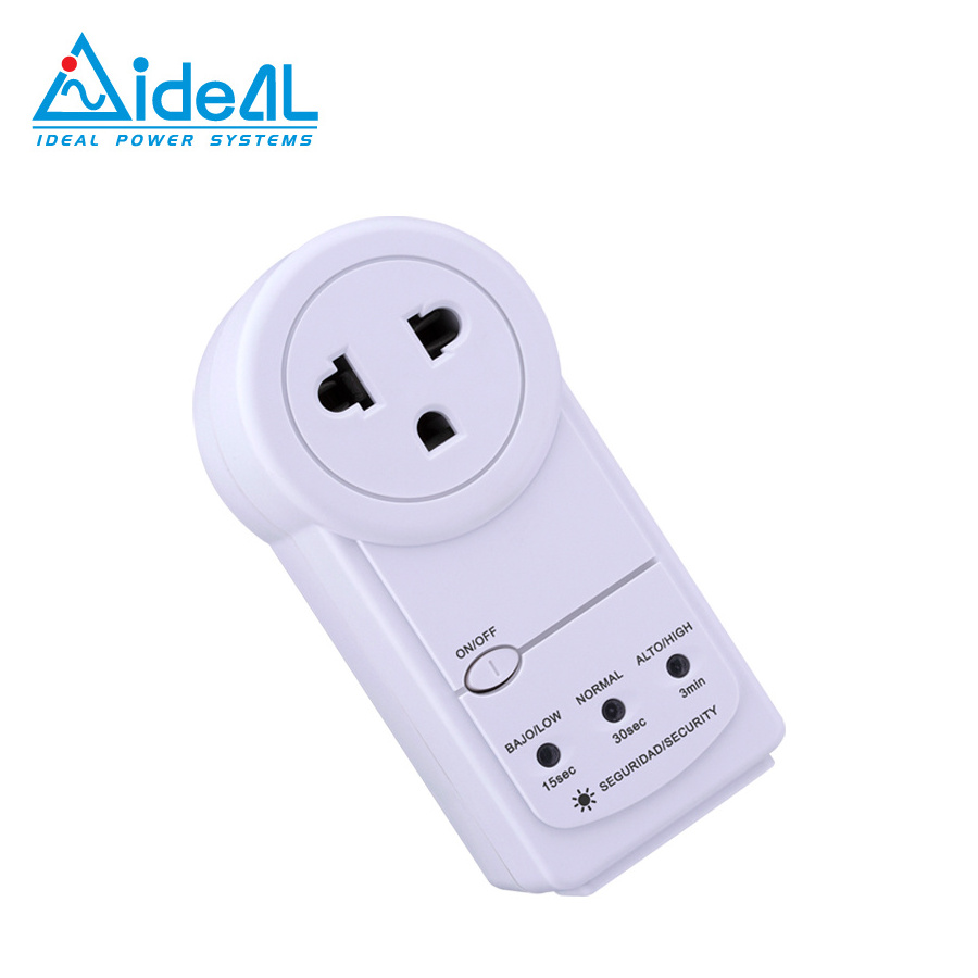 EURO-US socket voltage protector with high/low voltage surge protection 220V