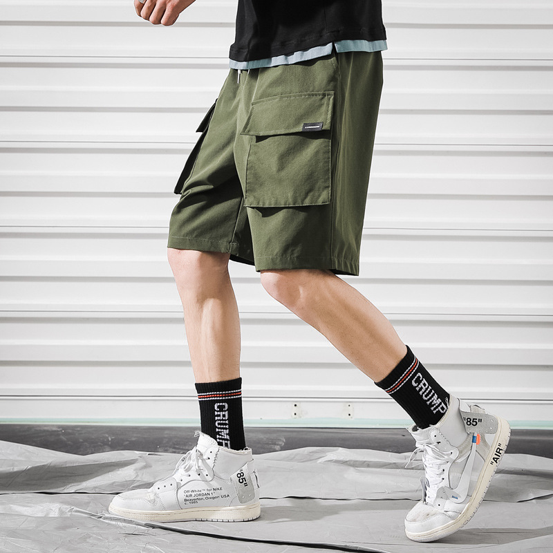 wholesale custom utility summer men classic cargo pocket pants shorts for men casual