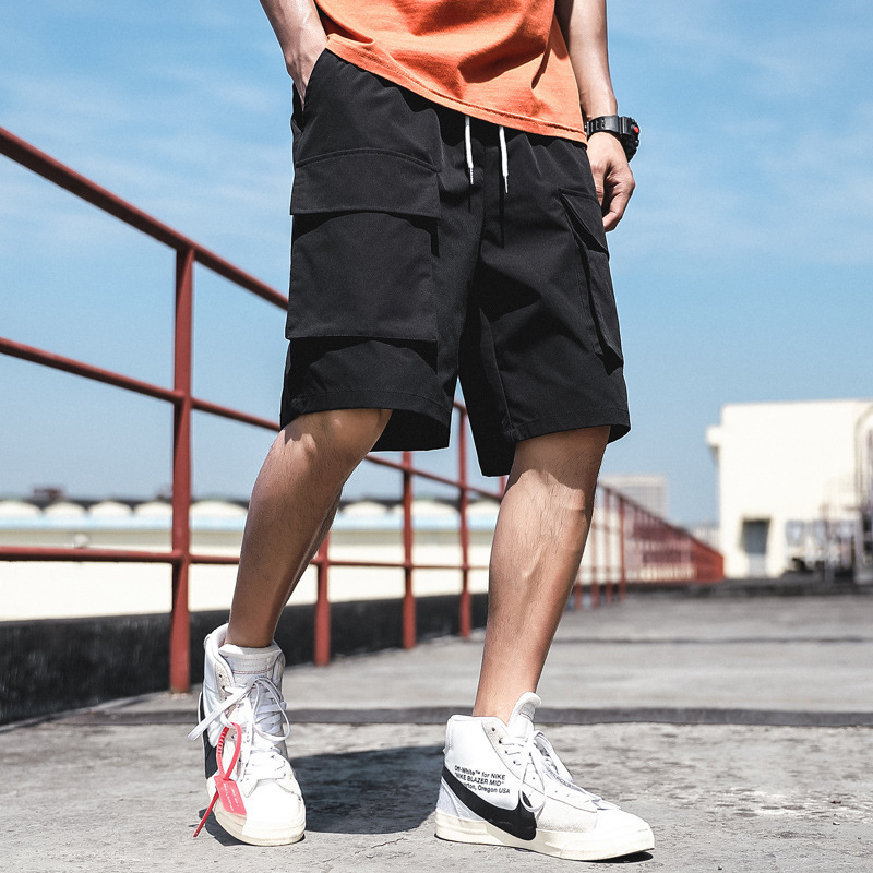 wholesale custom utility summer men classic cargo pocket pants shorts for men casual