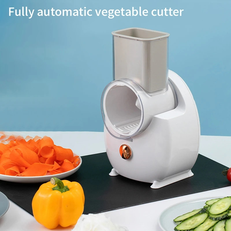 Multifunctional Electric Kitchen Vegetable Cutter Vegetable Slicer Shredder Home Charging Portable