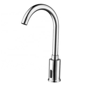 Goose Neck Infrared Motion Sensor Tap Automatic Kitchen Faucet