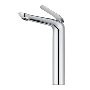 High Arc Single Handle Stainless Steel Sink Faucets 1 or 3 Hole Brushed Nickel Washbasin Faucet with Pop-up Drain