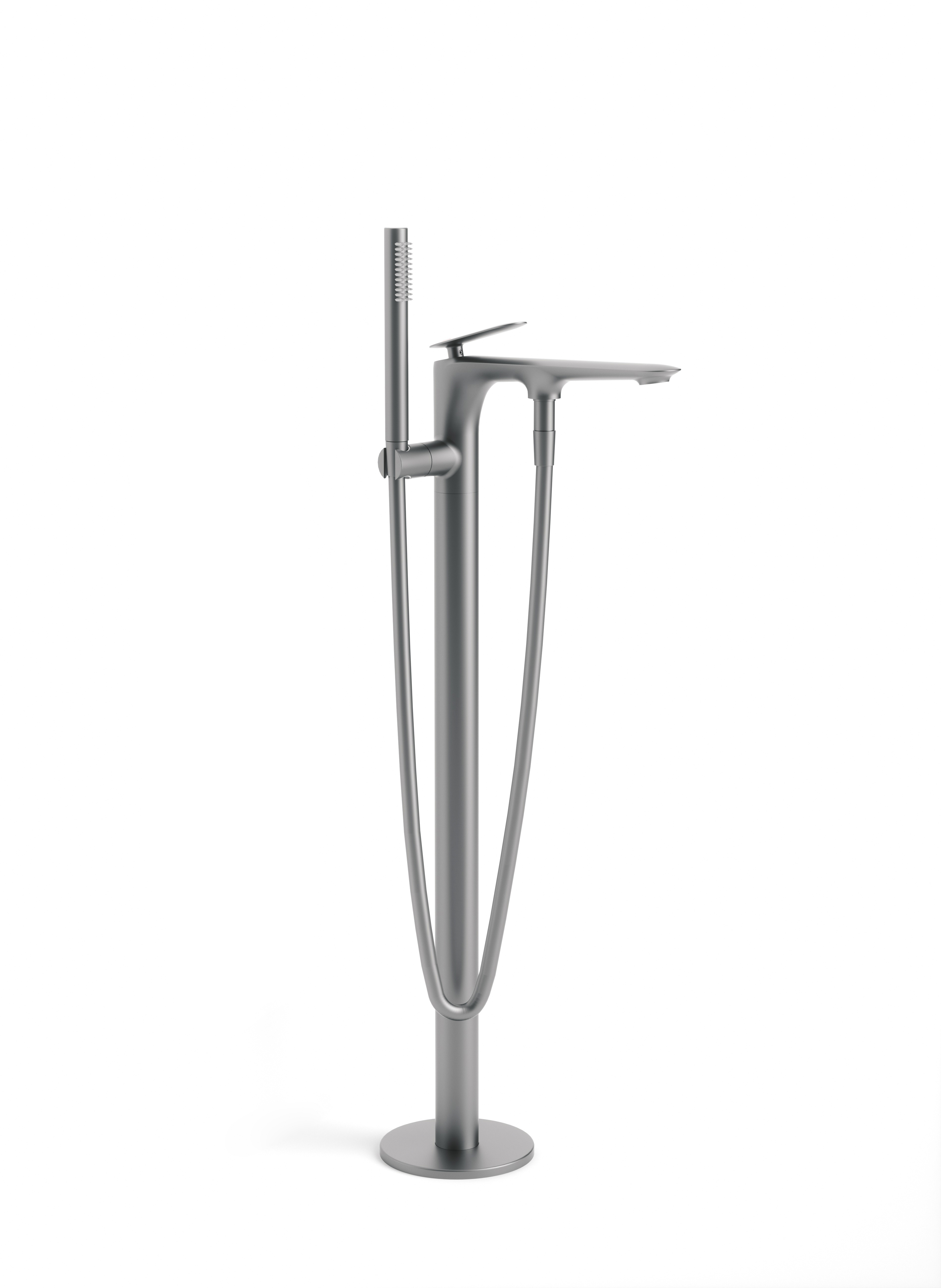 Kaiping Sanitary Ware Stand Floor free standing shower bathtub faucet taps floor faucet